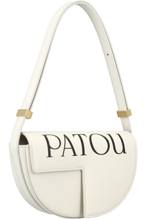 Patou Shoulder Bags for Women Patou Le Petit Patou Logo Bag