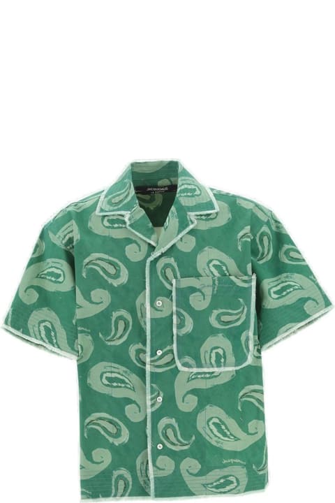Homeware Jacquemus Graphic Printed Buttoned Shirt