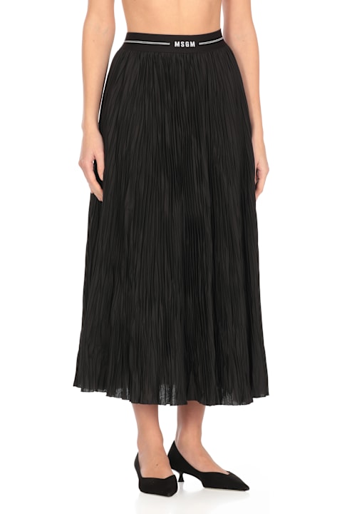 MSGM Skirts for Women MSGM Logoed Skirt