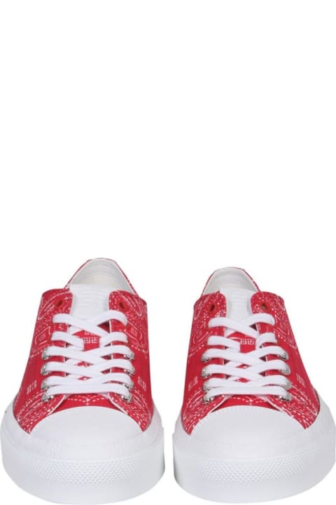 Givenchy Shoes for Women Givenchy Bandana Printed City Sneakers
