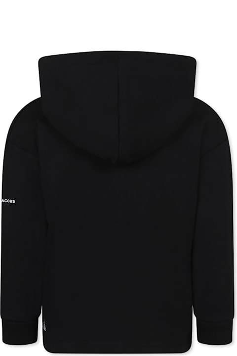 Homeware Marc Jacobs Black Sweatshirt For Boy With Logo