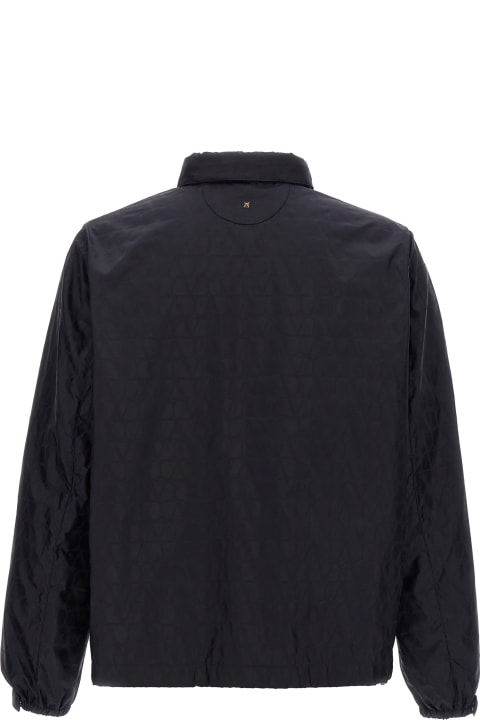 Coats & Jackets for Men Valentino 'toile Iconographe' Windbreaker
