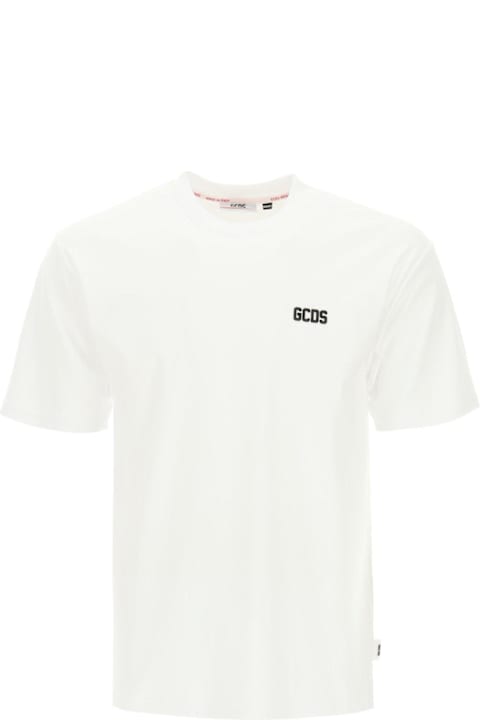 أدوات منزلية GCDS Logo Plaque Crewneck T-shirt