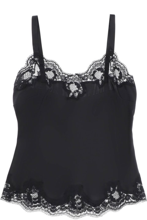 Dolce & Gabbana Underwear & Nightwear for Women Dolce & Gabbana Satin Lingerie Top