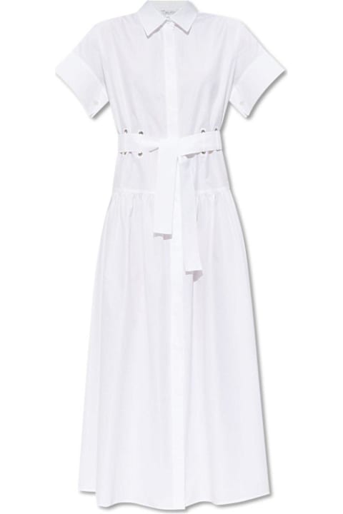 أدوات منزلية Max Mara Agoraio Belted Short-sleeved Midi Dress