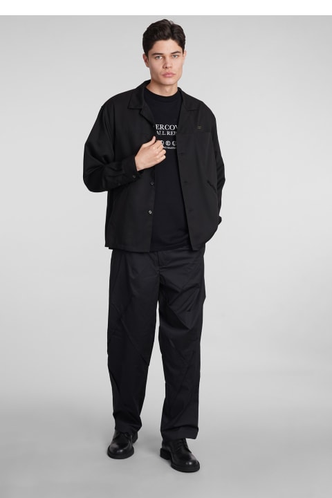 Undercover Jun Takahashi Topwear for Men Undercover Jun Takahashi T-shirt In Black Cotton