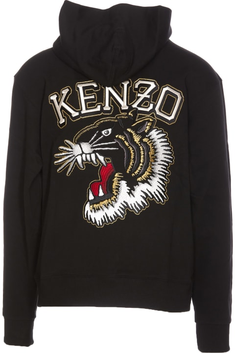 Kenzo Fleeces & Tracksuits for Men Kenzo Tiger Varsity Embroidery Hoodie