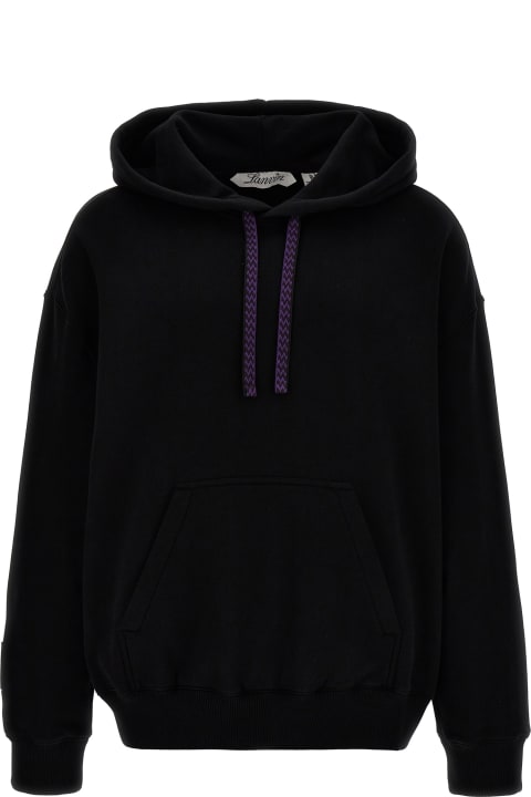 Fashion for Men Lanvin Logo Embroidery Hoodie