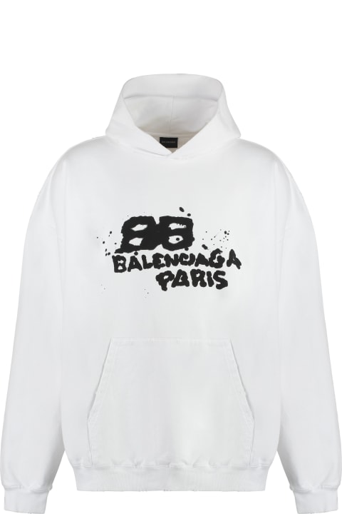 Balenciaga Clothing for Men Balenciaga Printed Hoodie