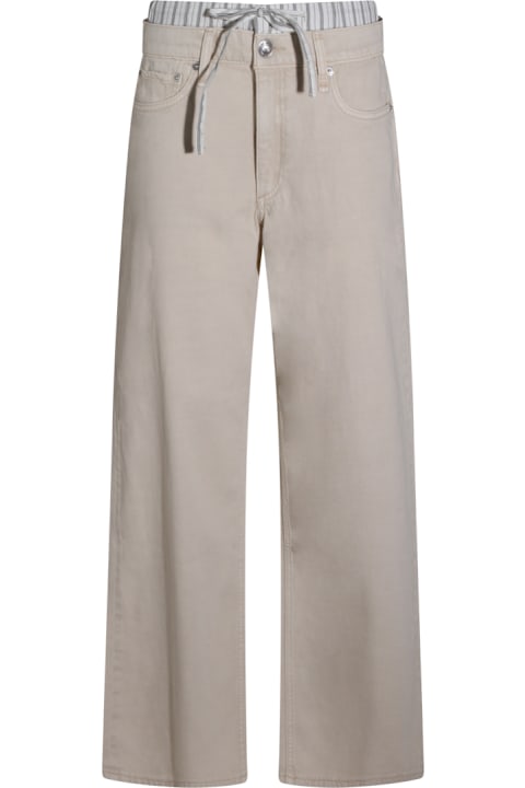 Rag & Bone لـ Men Rag & Bone Sand Cotton Jeans