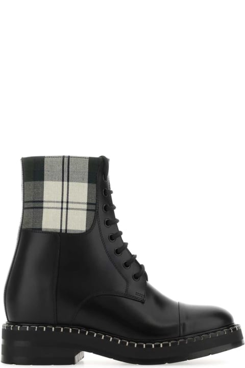 Chloé for Women Chloé Black Leather Ankle Boots