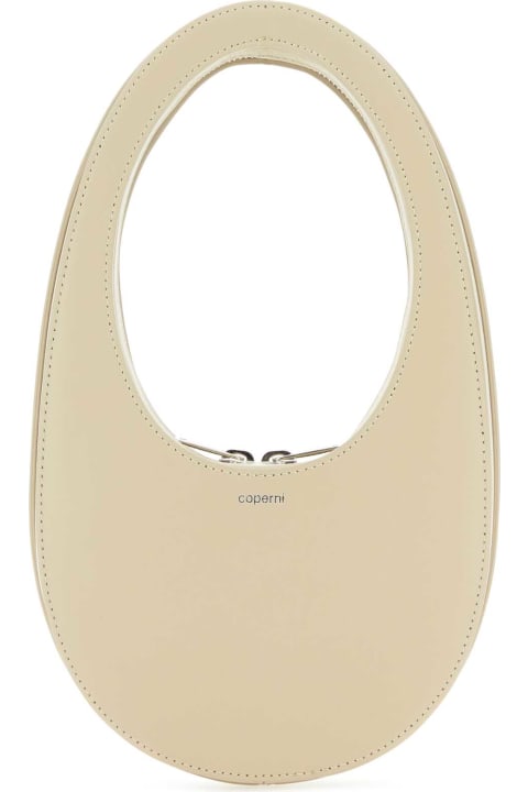 Coperni Totes for Women Coperni Sand Leather Mini Swipe Handbag