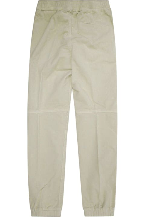 Stone Island for Girls Stone Island Compass-badge Elasticated Waistband Trousers