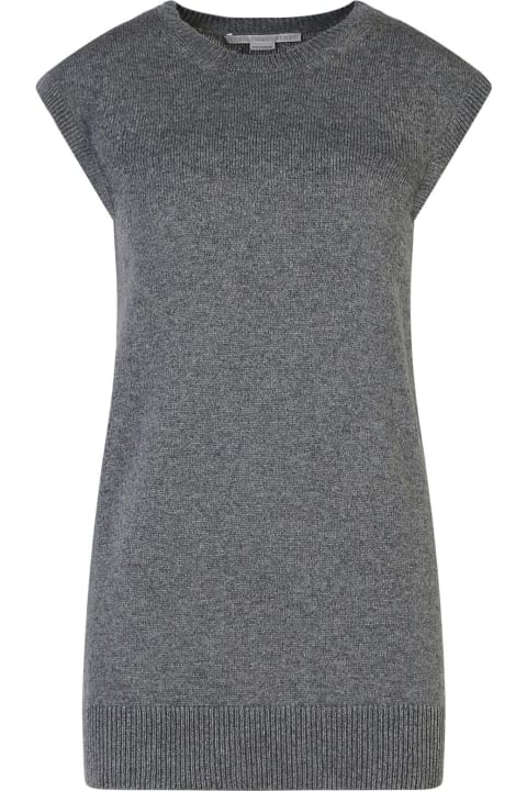 Fashion for Women Stella McCartney 'stella Mccartney' Sleeveless Grey Cashmere Sweater