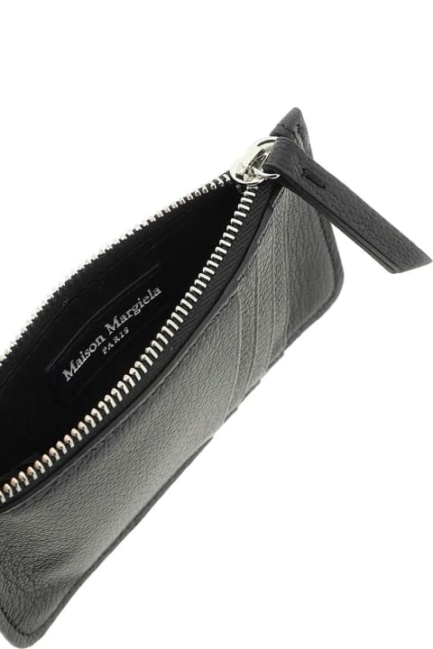 Accessories for Women Maison Margiela Leather Zipped Cardholder