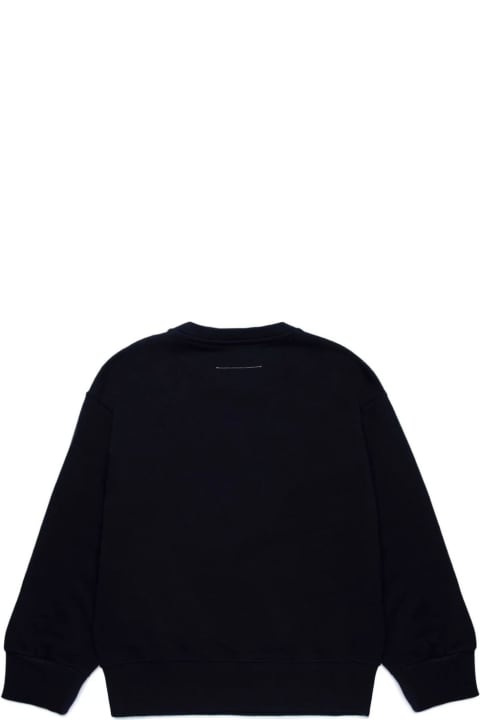 Sweaters & Sweatshirts for Girls Maison Margiela Maison Margiela Sweaters Black