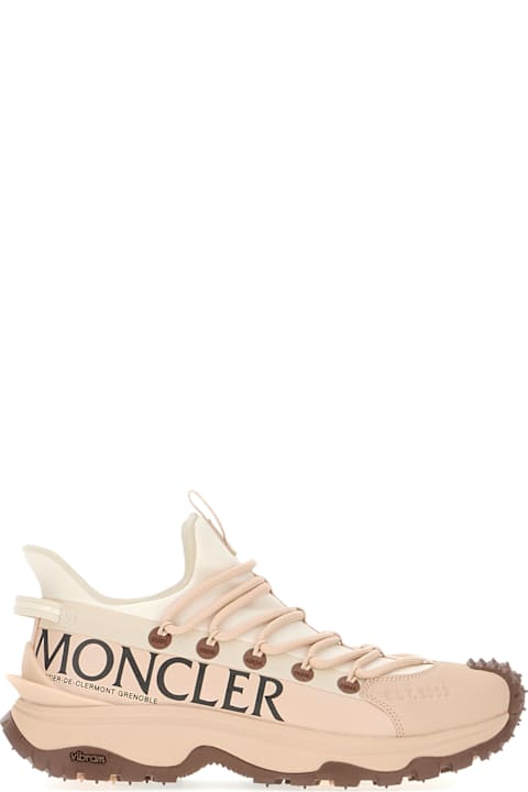 Moncler Sale for Women Moncler Two-tone Tech Fabric Trailgrip Lite 2 Sneakers