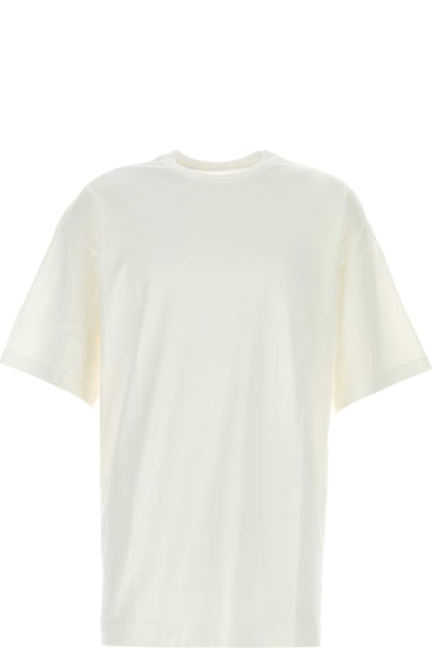 Homme Plissé Issey Miyake for Men Homme Plissé Issey Miyake White Cotton T-shirt