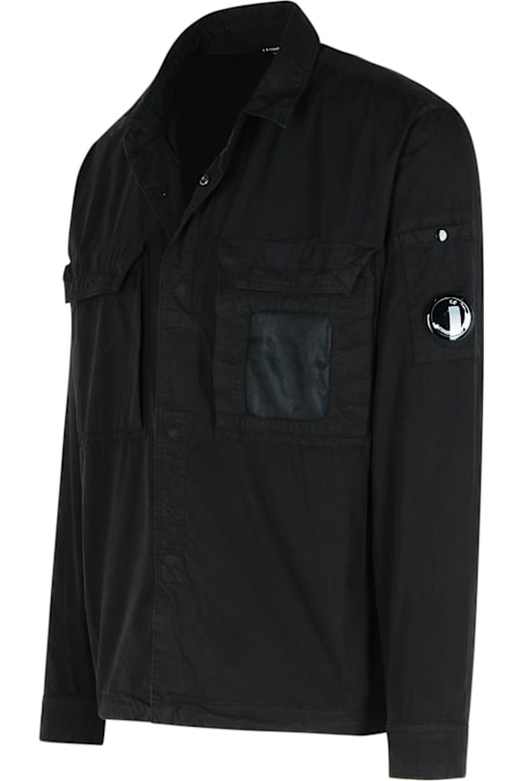 C.P. Company for Men C.P. Company Black Cotton Shirt