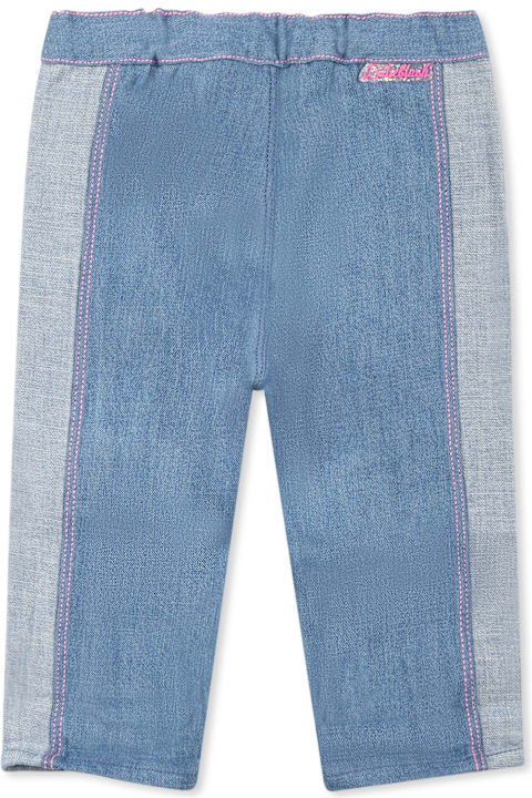 Billieblush Clothing for Baby Girls Billieblush Denim Jeans For Baby Girl With Logo