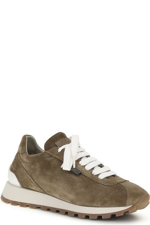 Brunello Cucinelli Sneakers With Iconic Embellishments