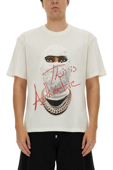 ih nom uh nit Topwear for Women ih nom uh nit "mask Authentic With" T-shirt