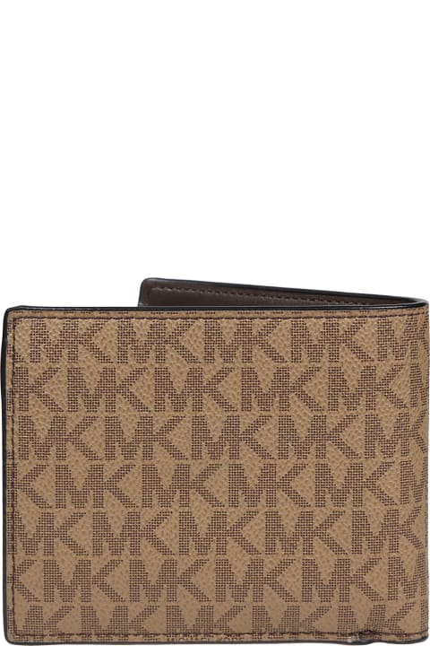 ウィメンズ Michael Korsの財布 Michael Kors Bifold Wallet With Logo Print