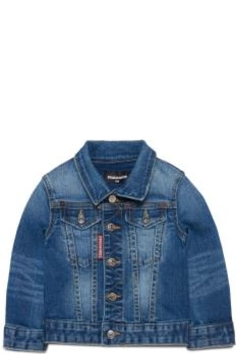 Dsquared2 Coats & Jackets for Baby Girls Dsquared2 Giacca Denim