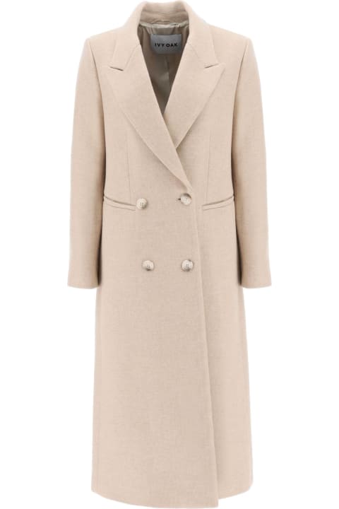 Clothing for Women Ivy Oak Cayenne Double-breasted Wool Coat