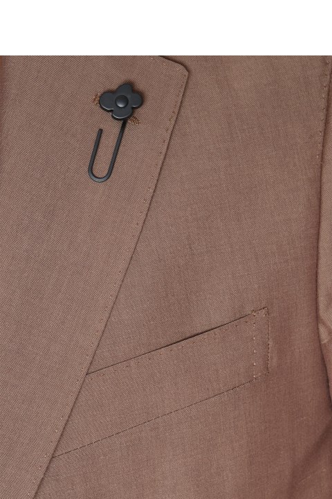 メンズ スーツ Lardini Elegant Brown Suit