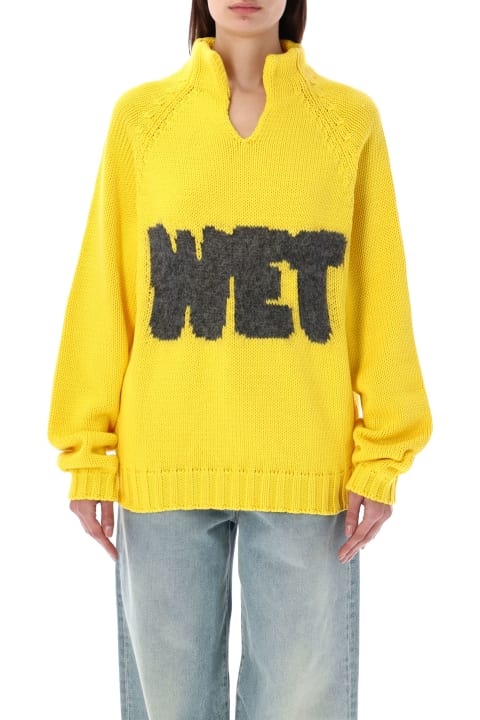 ERL Topwear for Women ERL Wet Sweater