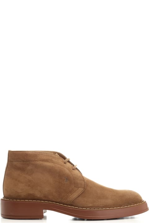 Boots for Men Tod's Suede Ankle Boot