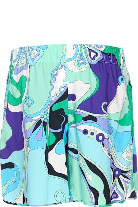 Pucci Pants & Shorts for Women Pucci Orchidee Print Shorts
