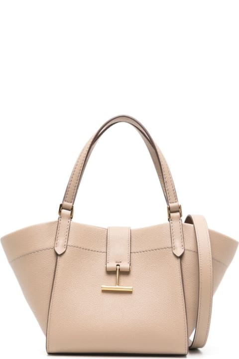 Tom Ford Totes for Women Tom Ford Grain Leather Small Tote