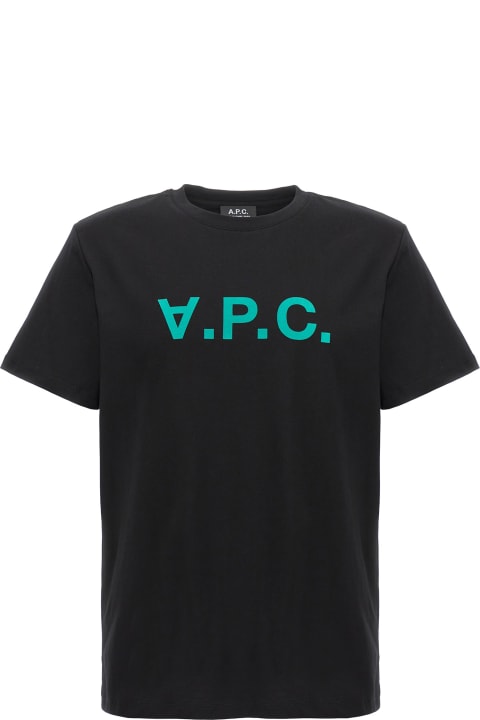 A.P.C. Topwear for Men A.P.C. Vpc Logo Printed T-shirt