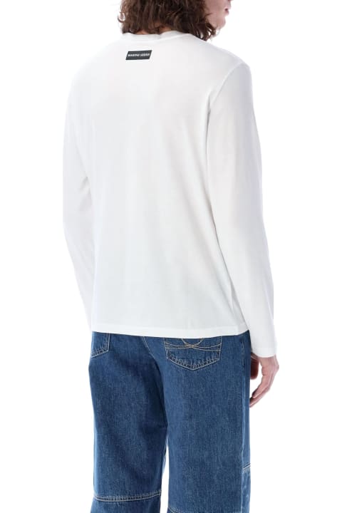 メンズ Marine Serreのトップス Marine Serre Organic Cotton Jersey Plain T-shirt