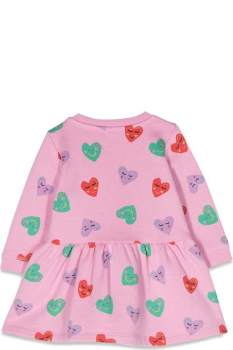 Dresses for Baby Girls Stella McCartney Kids Long Sleeve Dress Hearts