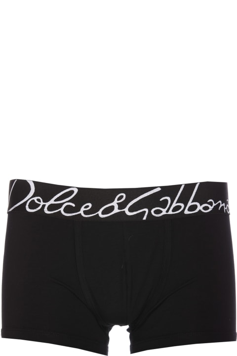 Dolce & Gabbana Sale for Men Dolce & Gabbana Logo Boxer