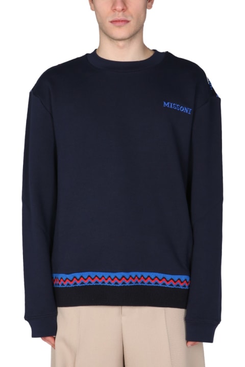Missoni Fleeces & Tracksuits for Men Missoni Crew Neck Sweatshirt