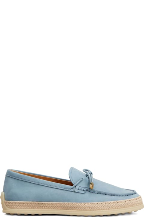Tod's Suede Leather Loafers