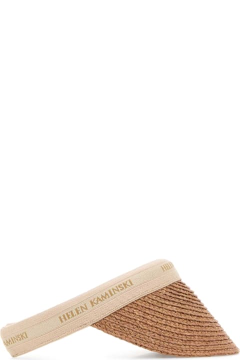 Helen Kaminski لـ Men Helen Kaminski Raffia Bianca Visor