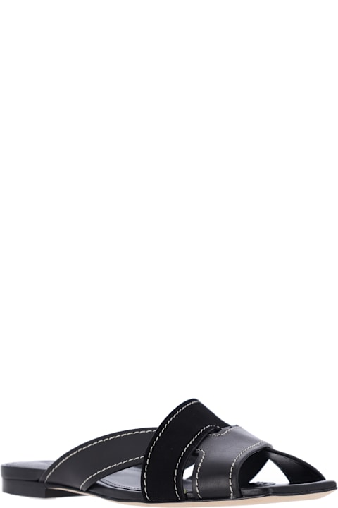 Tod's Leather Sandals