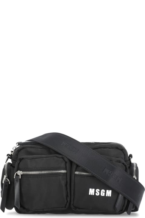 Shoulder Bags for Men MSGM Nylon Camera Bag