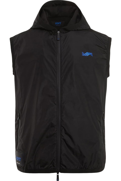 メンズ Kitonのコート＆ジャケット Kiton Vest W/hood Polyamide/nylon