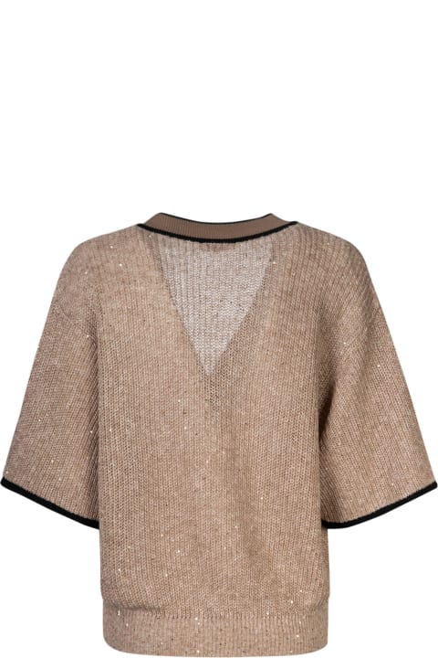 Brunello Cucinelli Sweaters for Women Brunello Cucinelli Ribbed Cropped Cardigan