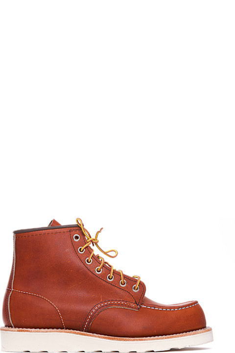 Fashion for Men Red Wing 6-inch Classic Moc Boots