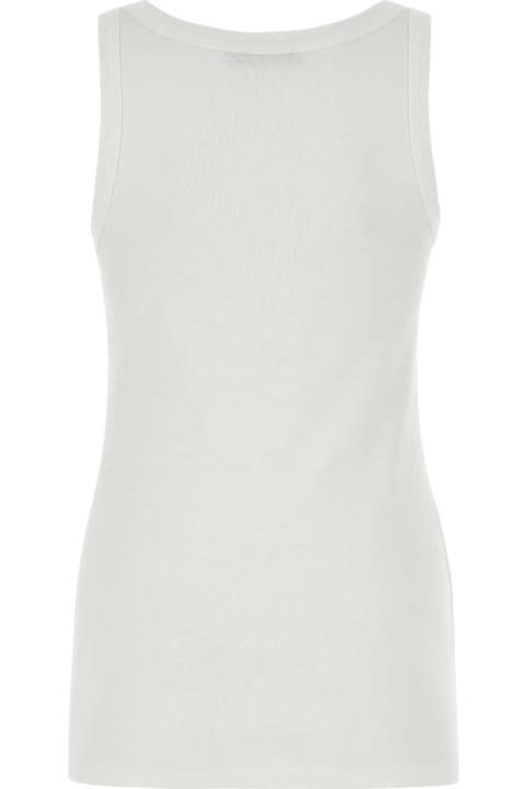 Clothing Sale for Women Prada White Cotton Tank Top