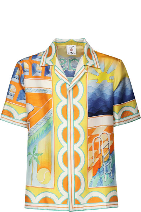 Casablanca for Men Casablanca Surreal Pool Shirt