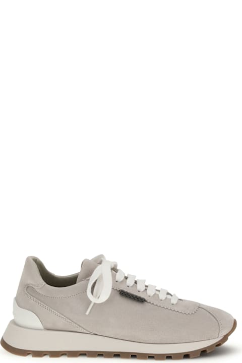 Brunello Cucinelli Sneakers With Iconic Embellishments