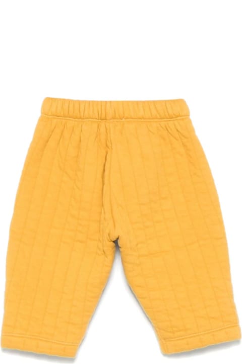 Bobo Choses Bottoms for Baby Girls Bobo Choses Bobo Choses Trousers Yellow